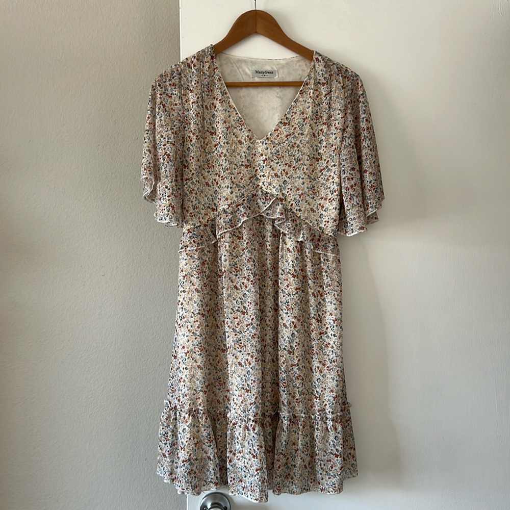 Floral Mini Dress | size M